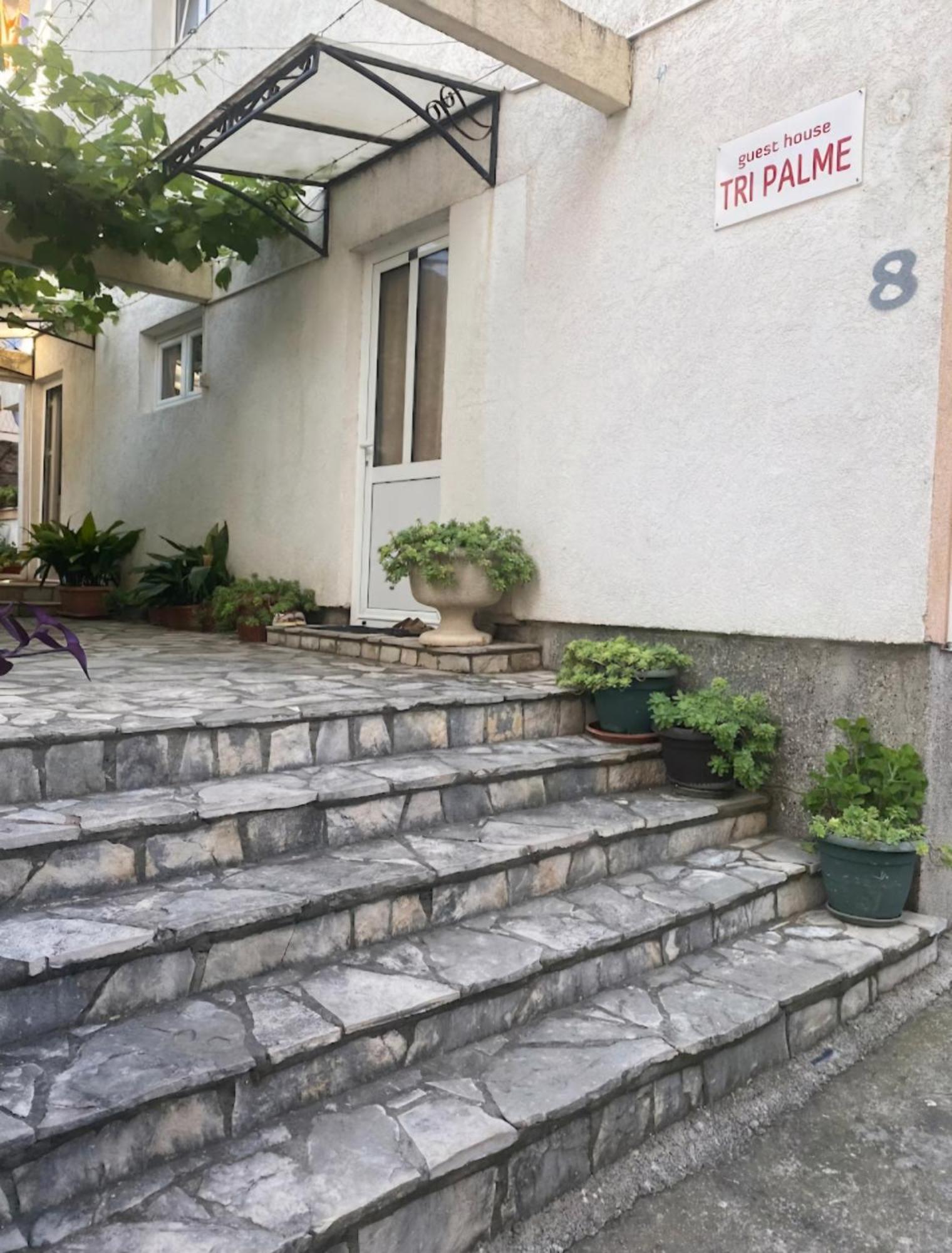 Guesthouse Tri Palme Bečići エクステリア 写真